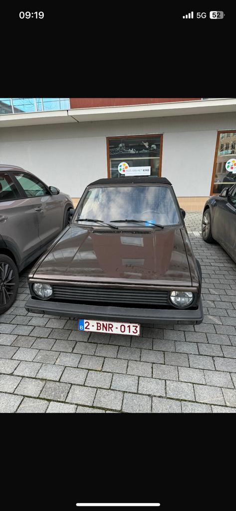 Golf GTI Mk1 cabriolet Automaat nw dak, sportleer 1981, Auto's, Oldtimers, Particulier, Volkswagen, Benzine, Cabriolet, 2 deurs
