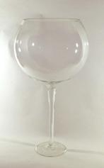 Zeer groot glas bolglas 75cm hoog en 35cm diameter, Ophalen, Zo goed als nieuw, Overige typen
