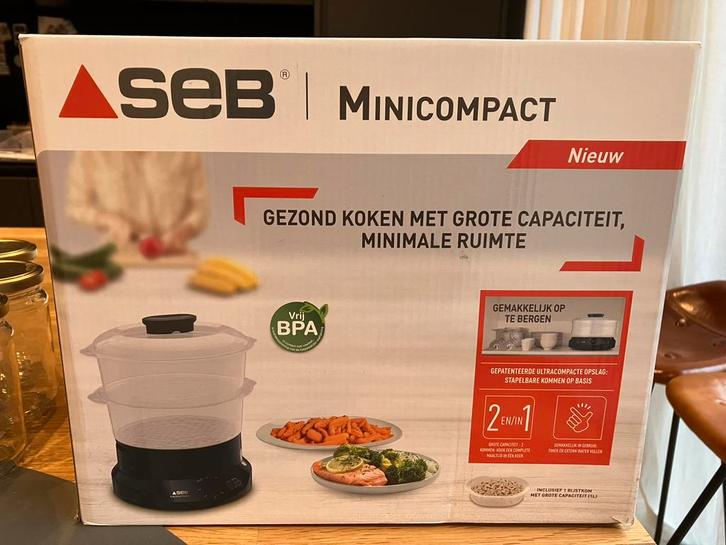 NIEUW: SEB Minicompact: De stoomboot, Elektronische apparatuur, Keukenmixers, Nieuw, Vaatwasserbestendig, Ophalen