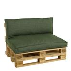 Palletkussens groen, Tuin en Terras, Ophalen, Zo goed als nieuw