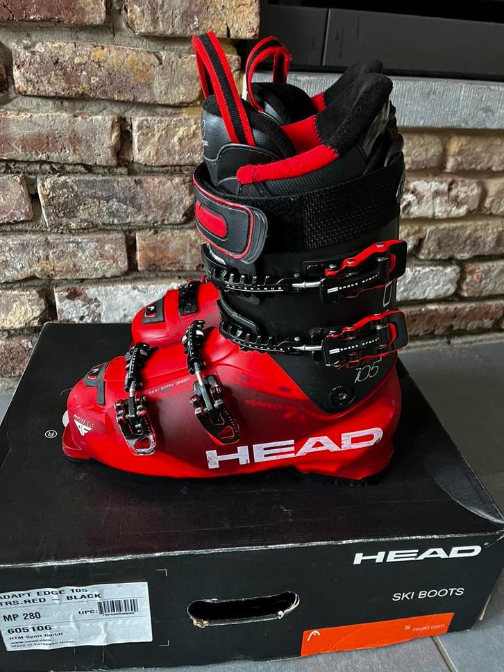 Bottines de ski head 43, Sports & Fitness, Ski & Ski de fond, Utilisé, Chaussures, Head, Enlèvement