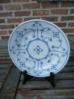 bord, schaal Jäger Eisenberg (BLAU SAKS) + houten staander, Porselein of Keramiek, Schaal, Rond, Ophalen of Verzenden