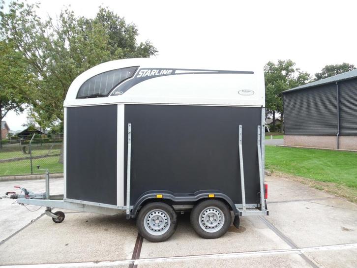 Zeer nette en ruime Atec 2- paardentrailer. bouw jaar 2011, Dieren en Toebehoren, Paarden en Pony's | Trailers en Aanhangwagens