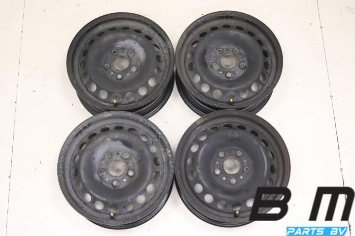 15 inch stalen velgen Golf 7 / Sportsvan 5Q0601027BA, Auto-onderdelen, Banden en Velgen, Velg(en), Gebruikt