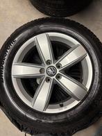 Set aluminium velgen+winterbanden vw Tiguan 2, Auto-onderdelen, Banden en Velgen, Ophalen, Winterbanden, Band(en)