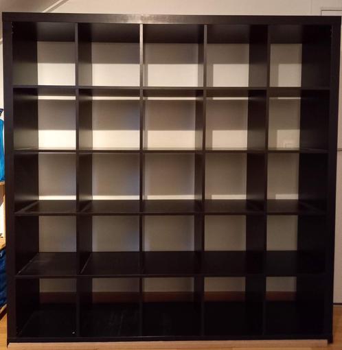 Ikea kast - zwart 25 vakken, Huis en Inrichting, Kasten | Kleerkasten, Gebruikt, 150 tot 200 cm, 150 tot 200 cm, 25 tot 50 cm