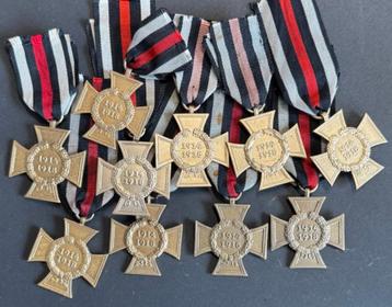 Duits 1914/18 hindenburgkruis niet strijders groot lot 10 st beschikbaar voor biedingen