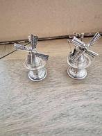 zeldzame zilver Nederlandse miniatuurmolen, Antiek en Kunst, Ophalen of Verzenden, Zilver