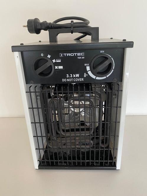 Trotec TDS 20 Elektrische kachel - 3,3 kW, Doe-het-zelf en Bouw, Verwarming en Radiatoren, Zo goed als nieuw, Kachel, Minder dan 200 watt