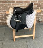 Ponyzadel 15 inch + stijgbeugels en stijgbeugelriemen, Dieren en Toebehoren, Ophalen of Verzenden