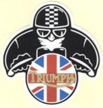 Triumph Cafe Racer sticker #13, Motoren, Verzenden