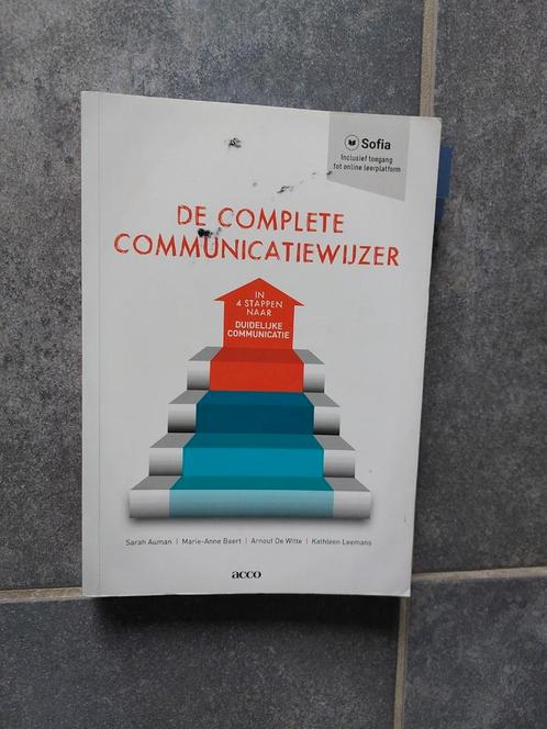 Arnout de Witte - De complete communicatiewijzer, Livres, Science, Comme neuf, Enlèvement ou Envoi