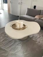 Design Salontafel in Mortex – gebroken wit, Huis en Inrichting, Ophalen, 50 tot 100 cm, Nieuw, 50 tot 100 cm