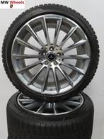 Mercedes 20 inch AMG velgen S klasse W223 met winterbanden, Gebruikt, 255 mm, Banden en Velgen, Personenwagen