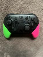 Nintendo Switch Pro Controller (Splatoon 3 editie), Games en Spelcomputers, Ophalen, Zo goed als nieuw, Switch