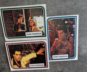 MONTY PLAATJES KAARTEN  TRAVOLTA 3X GREASE ANNO 1978    beschikbaar voor biedingen