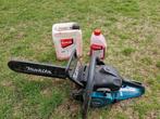 Makita kettingzaag (gebruikt) + 2takt en olie, Ophalen, Gebruikt