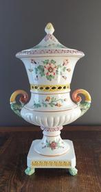 Ancien vase recouvert en céramique émaillée, Antiquités & Art, Antiquités | Céramique & Poterie, Enlèvement ou Envoi