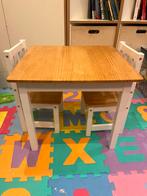 Tafel met twee stoelen, Kinderen en Baby's, Speelgoed | Speeltafels, Ophalen, Gebruikt