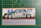 Sticker 1991 DTM Mercedes AMG 190 Giroux-Asch, Ophalen of Verzenden