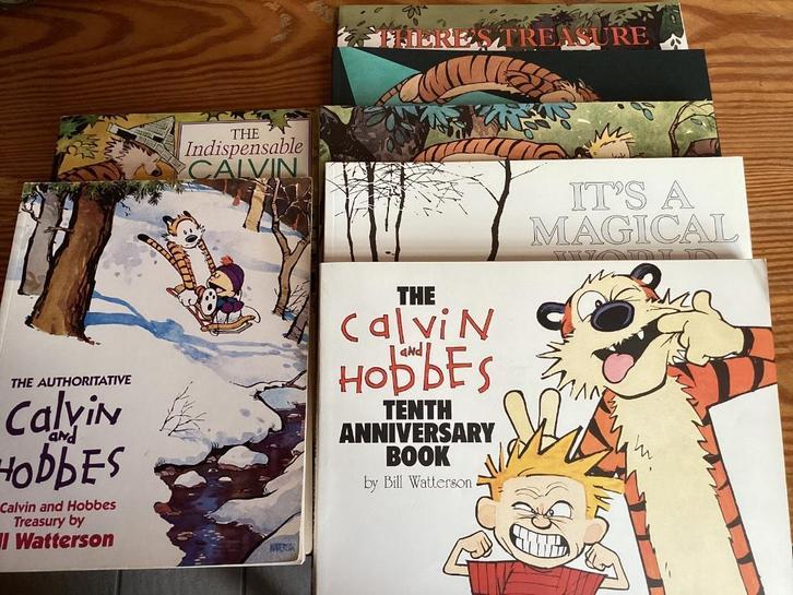 Calvin and Hobbes, Boeken, Stripverhalen, Gelezen, Meerdere stripboeken, Ophalen