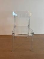 Transparante stoel x6, Huis en Inrichting, Ophalen, Kunststof, Zo goed als nieuw, Vijf, Zes of meer stoelen