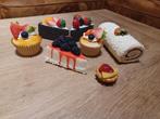 Gâteaux savoureux aux formes variées, Enlèvement ou Envoi, Comme neuf, Matériaux autres, Accessoires de cuisine de jeu