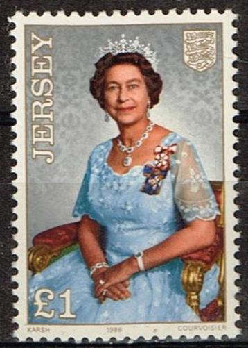 Postzegels uit Jersey - K 3544 - Koningin Elizabeth 1 beschikbaar voor biedingen