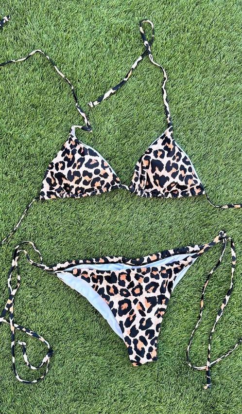 Leopard triangle bikini – Maat L, Kleding | Dames, Badmode en Zwemkleding, Nieuw, Bikini, Ophalen