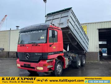 Mercedes-Benz Actros 2643 Kipper and Tractor 6x4 V6 EPS Reta