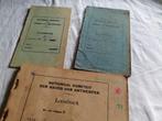 3 anciens carnets de salaires du port d'Anvers 1944 - 1946, Enlèvement ou Envoi, Utilisé, Bateau à moteur, Autres types
