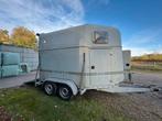 2 Paards trailer, Dieren en Toebehoren, Paarden en Pony's | Trailers en Aanhangwagens, Ophalen, Gebruikt, Aluminium, 2-paards trailer
