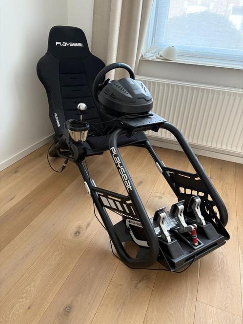 Playseat Trophy - TLCM - T300RS GT - TH8A, Games en Spelcomputers, Spelcomputers | Sony Consoles | Accessoires, Zo goed als nieuw