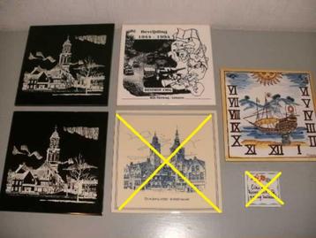 Tegels met spreuken. beschikbaar voor biedingen