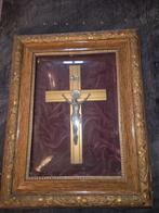 Ingekaderd kruisbeeld, Antiek en Kunst, Ophalen