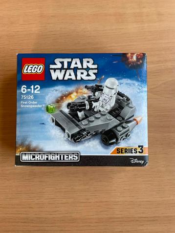 Lego star wars first order snowspeeder (75126) beschikbaar voor biedingen