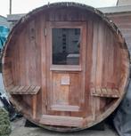 Sauna scandinave en tonneau de pin, Enlèvement, Comme neuf