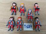 PLAYMOBIL T129 - LOT 7 RIDDERS, Kinderen en Baby's, Speelgoed | Playmobil, Ophalen of Verzenden, Nieuw, Los Playmobil