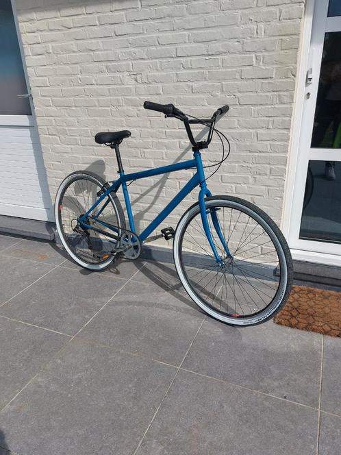 Herenfiets 28inch custom, Fietsen en Brommers, Fietsen | Heren | Sportfietsen en Toerfietsen, Zo goed als nieuw, Minder dan 10 versnellingen