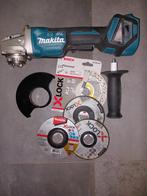 Makita DGA519Z Meuleuse d'angle sans-fil 18V XLOCK, Enlèvement ou Envoi, Comme neuf, Meuleuse d'angle