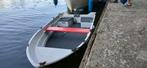 Vissersboot + aanhangwagen + 6,5 motor, Watersport en Boten, Speedboten, Ophalen, Zo goed als nieuw