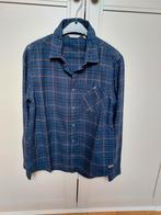 Zeer mooi, donkerblauw, geruit, warm hemdje - JBC - 12 jaar, Kinderen en Baby's, Kinderkleding | Maat 152, Overhemd of Blouse