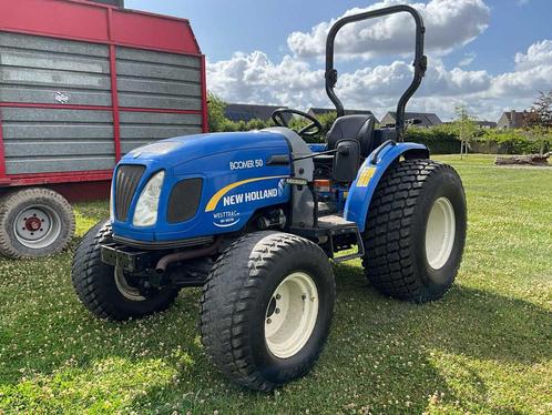 2016 New Holland Boomer 50 Vierwielaangedreven Minitractor, Zakelijke goederen, Machines en Bouw | Tuin, Park en Bosbouw, Overige typen