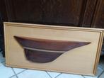 Houten frame met bootromp, Ophalen of Verzenden, Zo goed als nieuw, Hout