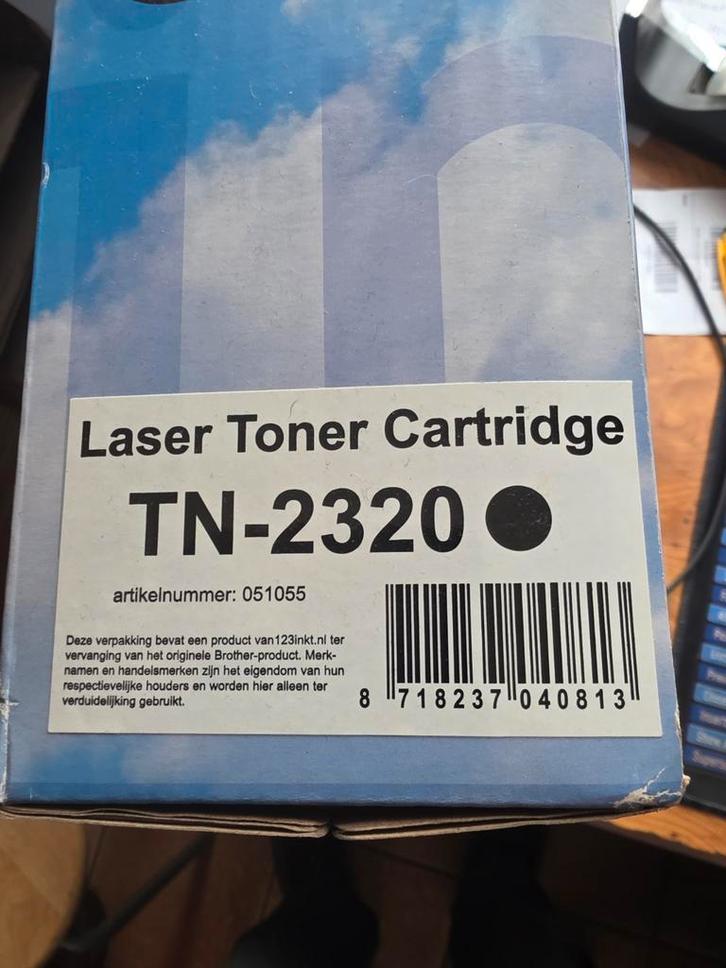 toner  TN2320 brother zwart, Computers en Software, Printerbenodigdheden, Nieuw, Toner, Ophalen of Verzenden