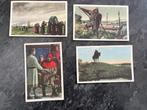 4 chromos s Lands Glorie - Het belgische Volk, Verzamelen, Ophalen of Verzenden