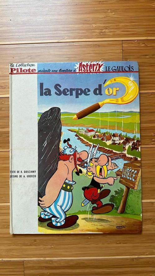RARE Astérix la serpe d’or (1963) EO collection pilote, Boeken, Stripverhalen, Gelezen, Eén stripboek