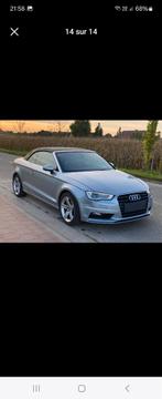 Superbe audi A3 1.6d cabriolet avec de nombreuses options!!!, Te koop, Zilver of Grijs, Diesel, Particulier