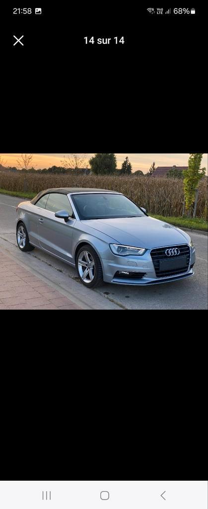 Superbe audi A3 1.6d cabriolet avec de nombreuses options!!!, Auto's, Audi, Particulier, A3, Airbags, Airconditioning, Alarm, Android Auto