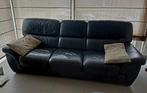 Lederen salon Chateau d'Ax 3-2-1 zit (donkerblauw), Huis en Inrichting, Zetels | Zetels, Ophalen